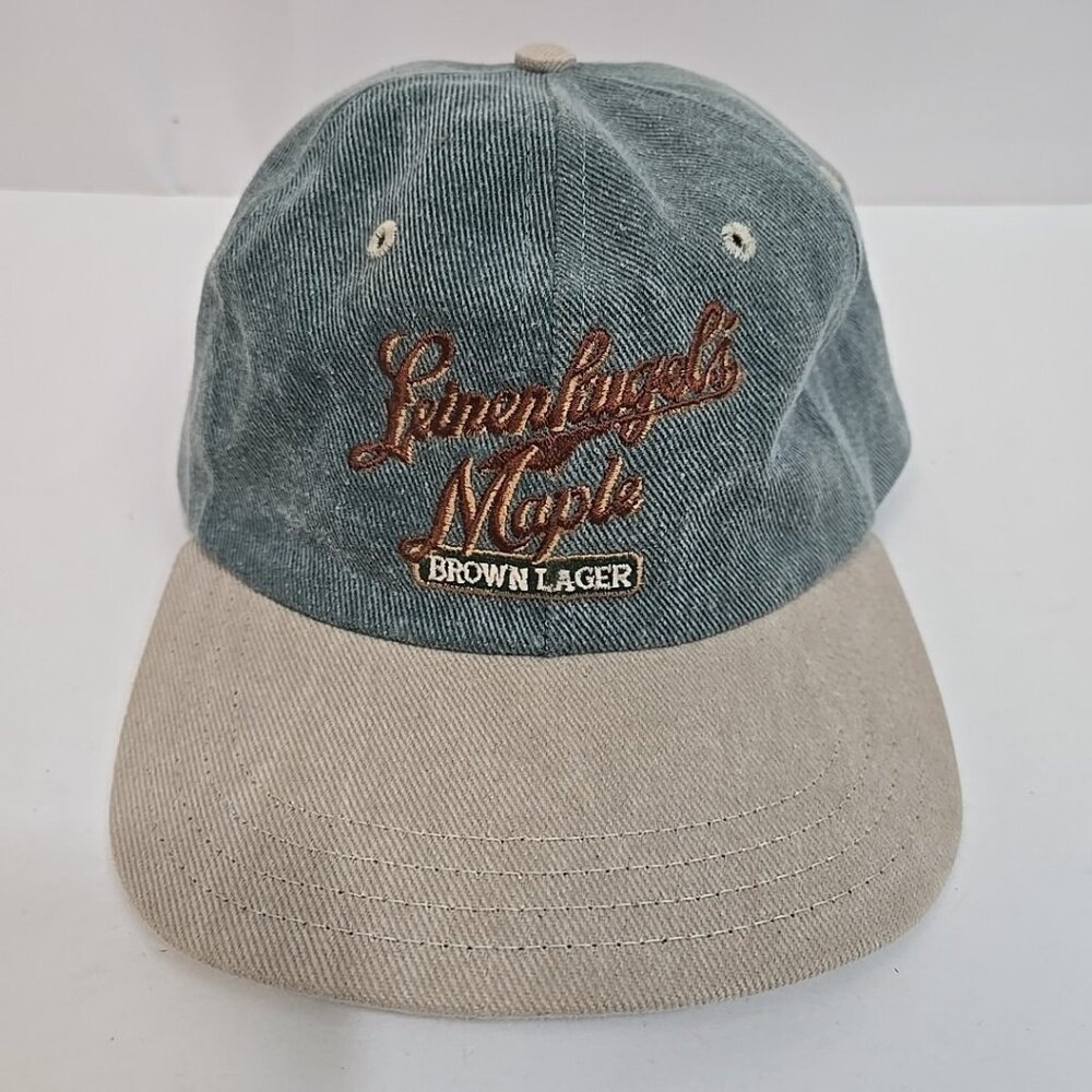 FLAW VTG Leinenkugel's Maple Brown Lager Beer Craft Brewery Hat Cap Wisconsin